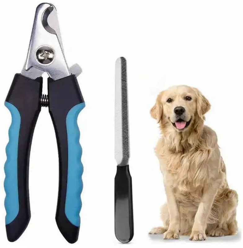 RXR Dog Nail Cutter - Dog Nail Cutter Set - Adult Dog Nail Cutter- Nail Cutter Combo Scissor Nail Clipper(For Dog & Cat)