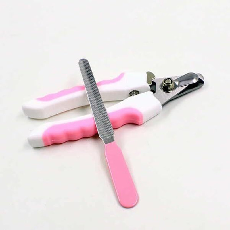 Naaz pet world Dog Nail Cutter / Pet Nail Clipper with Safety Guard & Stainless Steel Blade Grinder Nail Clipper(For Dog, Cat)