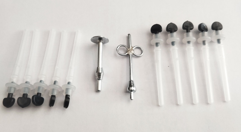 KUNJ Teat Plug Plastic 10Pcs Pack,For Cow Udder Veterinary Use Pet Nursing Kit