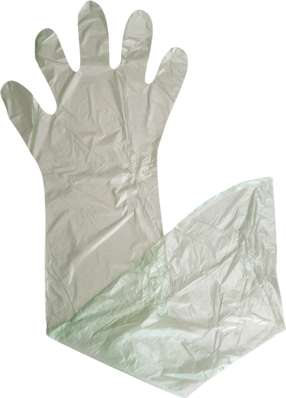krishnasurgical Artificial Insemination (A I Gloves) Green, 100Pcs Pack, Veterinary Use Pet Nursing Kit