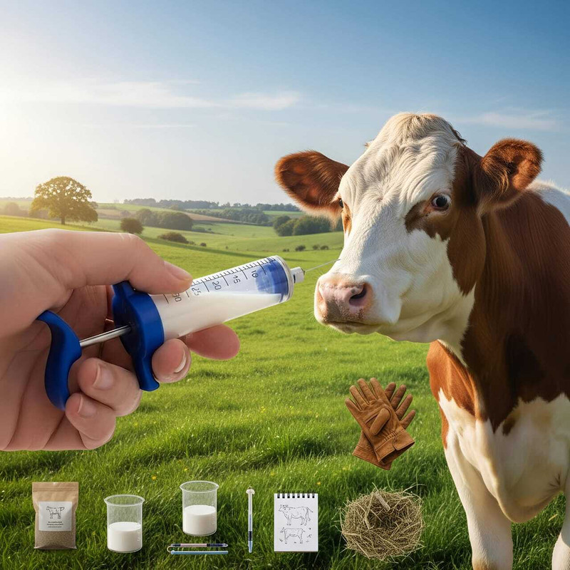 Bethlehem Adjustable Hand Feeding Syringe for Birds, Puppy, Kitten, Dog, Cat, 10 ml Pet Nursing Kit