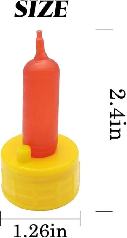 KUNJ Calf Milk Feeding Nipple For 0.5&1 Ltr Bottle,2 Pcs Pack, Pet Nursing Kit