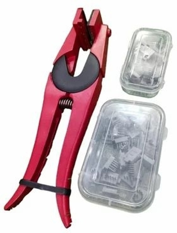 Bethlehem Animal ear tattoo plier perment with inck Pet Nursing Kit