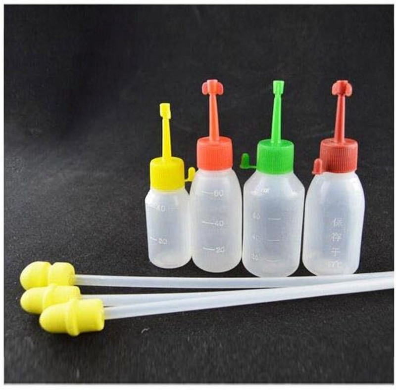 Bethlehem Pig AI Breeding Set 80ML Catheter Tubes with Semen Storage Bottles (Pack 10) Pet Nursing Kit