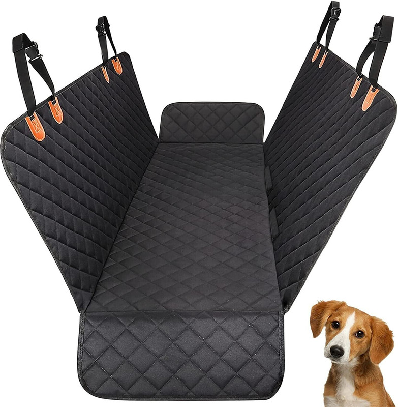 Ashok enterprises Dog Car Hammock Pet Seat Cover(Black Waterproof)