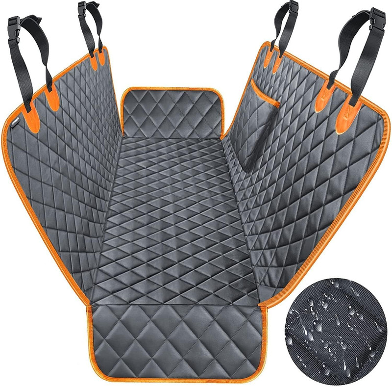 Ashok enterprises 100%Waterproof Seat Cover for Pet-scratchproof Nonslip Backing for Cars Hammock Pet Seat Cover(Black Waterproof)