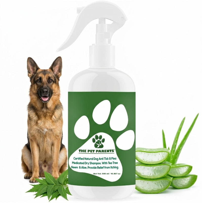 THE PET PARENTS Allergy Relief, Anti-Bacterial, Anti-fungal, Anti-itching Neem Fresh, Aloe Vera Cool, Lavender Calm, Lemon Citrus Cat Shampoo(100 ml)