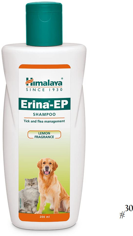 Erina-EP Pet Shampoo – Deep Cleaning Herbal Formula for Soft and Healthy Fur Anti-parasitic, Anti-fungal LEMON AND ALOVERA Dog Shampoo(200 ml)