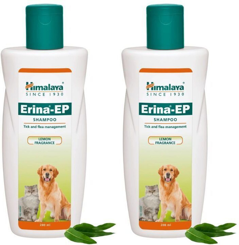 Erina Flea and Tick, Anti-dandruff, Anti-fungal, Anti-itching Fresh & Natural Dog, Cat Shampoo(400 ml)
