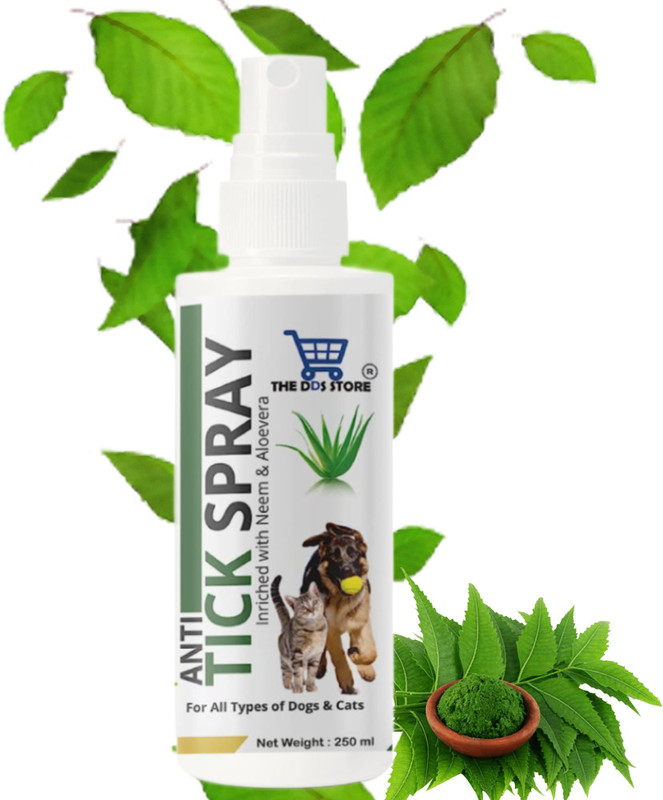 THE DDS STORE Flea and Tick NEEM Dog Shampoo(250 ml)