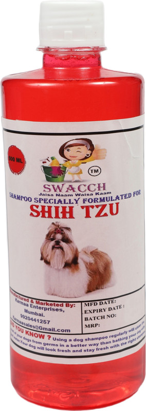 swacch Shih Tzu Conditioning Jasmine Dog Shampoo(500 ml)