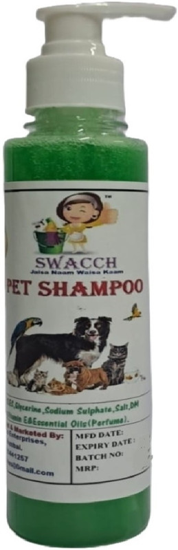 swacch Pet Shampoo (200ml) Conditioning Neem Alovera Dog Shampoo(200 ml)