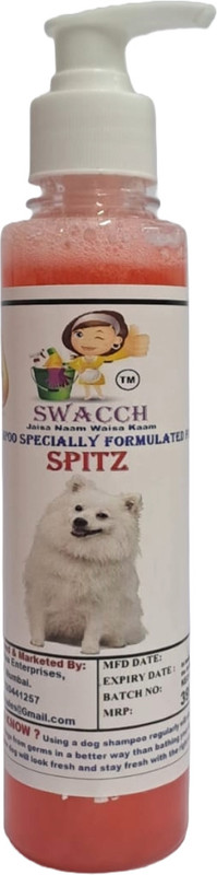 swacch Premium Shampoo For Spitz Conditioning Jasmine Dog Shampoo(200 ml)