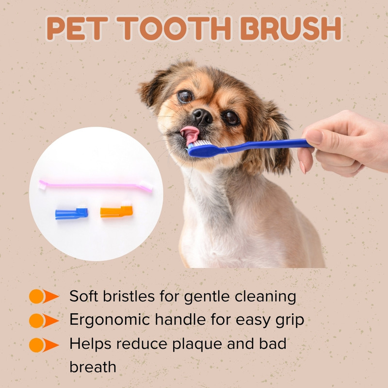 Regiis REGIIST Pet Toothbrush(Dog, Cat)
