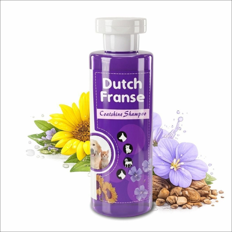 Aminorich Nutrients BV Dutch Franse Dog & Cat Shampoo 200ml Conditioning, Allergy Relief, Itch Relief, Flea and Tick yes Dog, Cat Shampoo(200 ml)