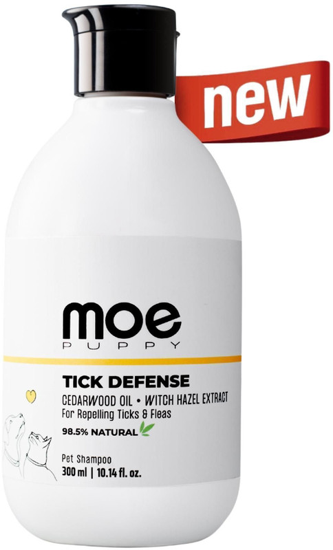 Moe Puppy Tick Defense Flea and Tick Natural Dog Shampoo(300 ml)