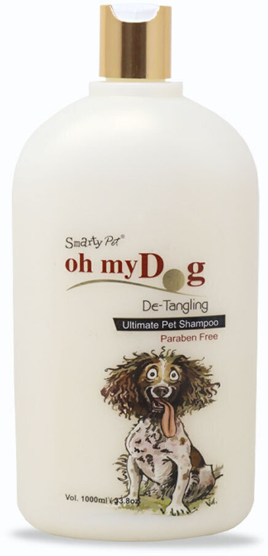 Waggy Zone Naturally Organic Oh My Dog Hair Detangler Shampoo for Dog (Detangling) Anti-dandruff, Conditioning Mild Dog Shampoo(1000 ml)