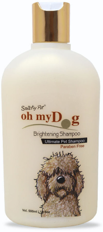 Waggy Zone Naturally Organic Oh My Dog Shampoo Shiny and Soft Fur (Brightening) Whitening and Color Enhancing Mild Dog Shampoo(500 ml)