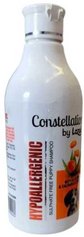 Lozalo Constellation HYPOALLERGIC Dog Allergy Relief Shampoo With the goodness of ALOE VERA & CALENDULA Dog Shampoo(375 ml)
