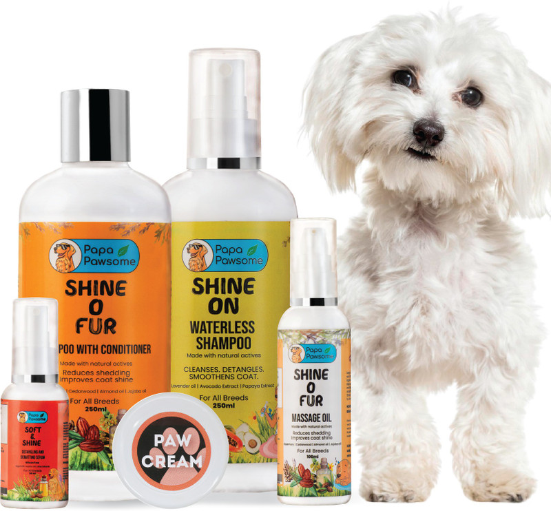 Papa Pawsome Beagle Complete Pet Spa Kit