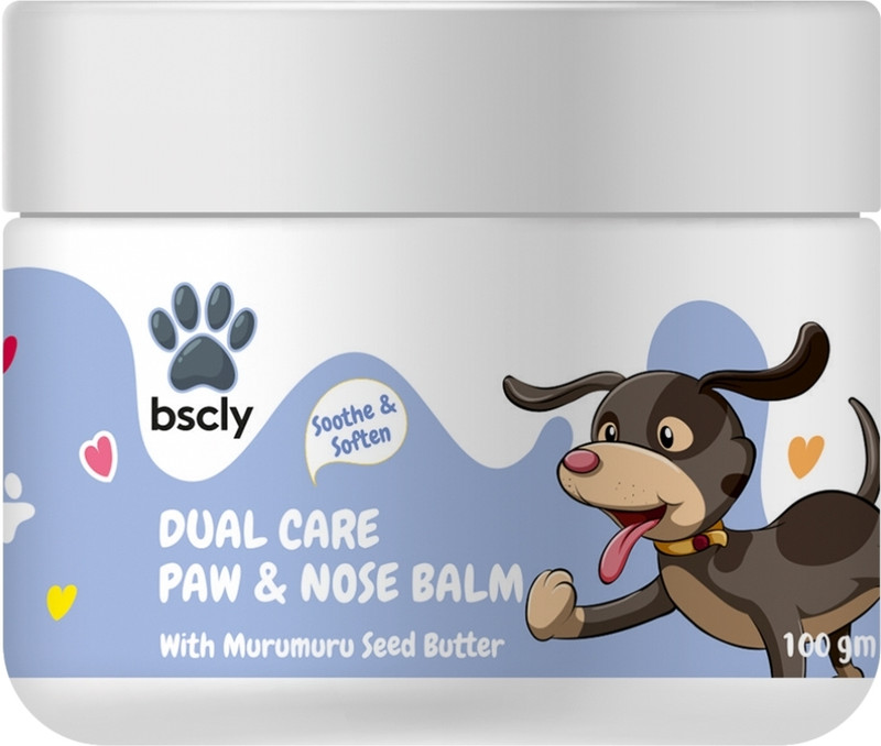 bscly Dual care paw and Nose balm - 100 gm Pet Spa Kit
