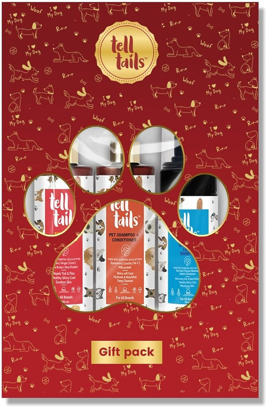 tell tails Tick and Flea Shampoo Pet Spa Kit
