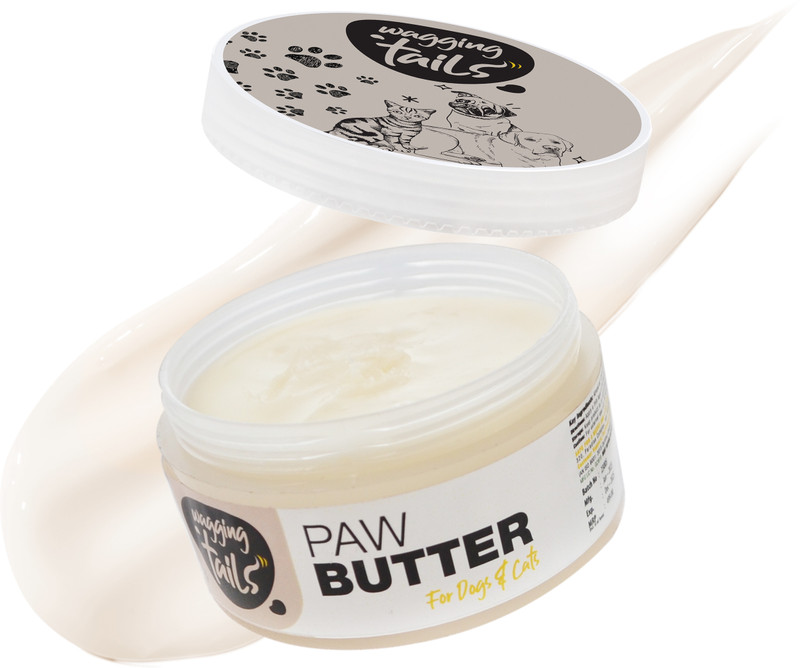 Wagging Tails Paw Butter Moisturizing & Softening Cream for Dogs and Puppy 50g Pet Spa Kit