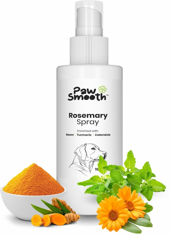 Paw Smooth Rosemary Spray For Healing - 100ml Pet Spa Kit