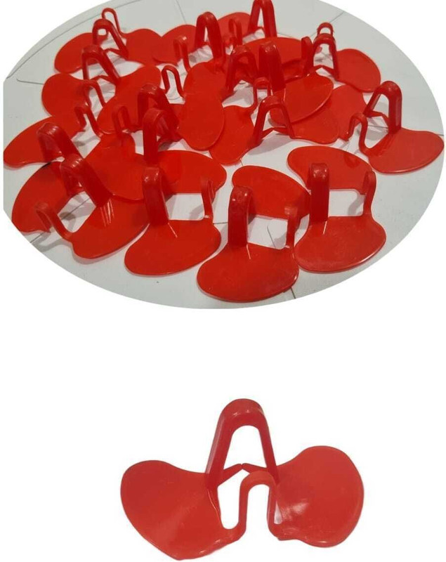 GKI POULTRY Poultry Nose Clips for Chickens (Pack of 25) Big Size Pet Spa Kit