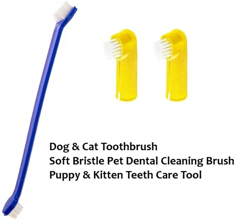 Magical Mylo Dog & Cat Toothbrush | Soft Bristle Pet Dental Cleaning Brush Pet Toothbrush(DOGS, CATS)