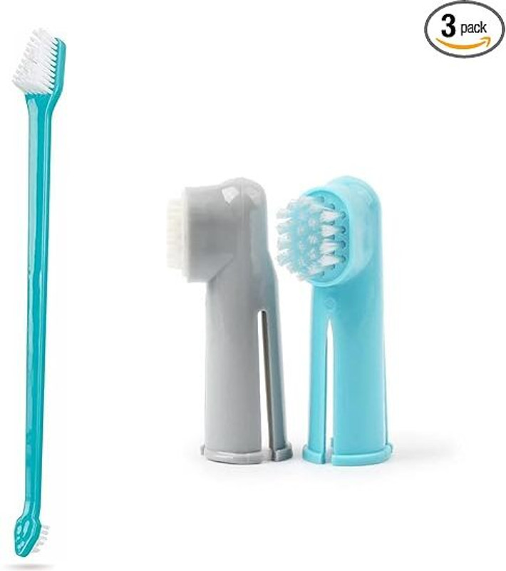 ORVENIX Pet Dental Care Toothbrush Combo for Dogs & Puppies Pet Toothbrush(DOGS)