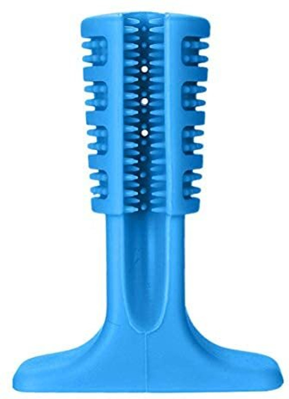PetJoy Dog Toothbrush Bristly Brushing Stick Teeth Cleaning Chew Toy Bite Resistant-TPR Pet Toothbrush(Dogs)