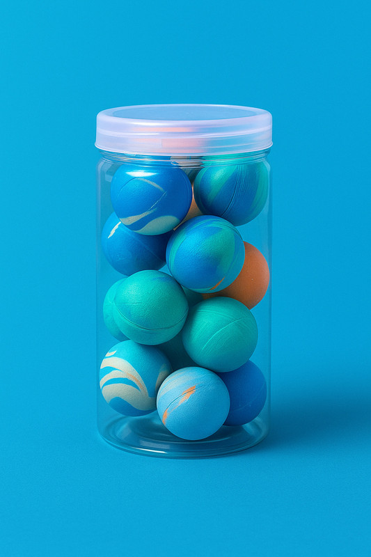 Dogsy Catsy Pet activity Ball (Pack of 15) Rubber Ball For Dog & Cat