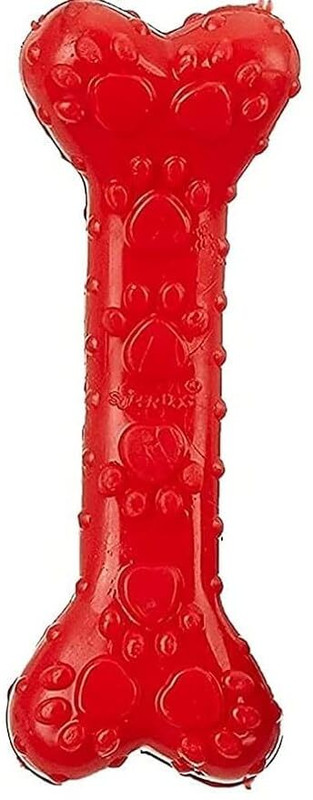 Super Pet Rubber Dog Chew Bone Toy Puppy Dog Teething Toy Rubber Bone, Chew Toy, Soft Toy, Rubber Toy For Dog & Cat