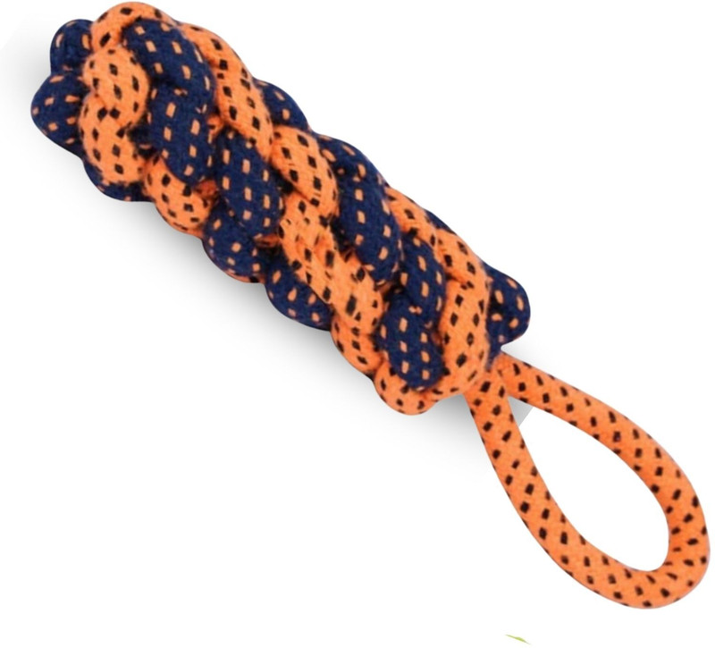 vrindavaniprimrose Cotton Rope Chew Toy for Dogs & Puppies | Teething & Cleaning Toy | Interactive Cotton Fetch Toy, Training Aid, Tug Toy, Chew Toy For Dog & Cat