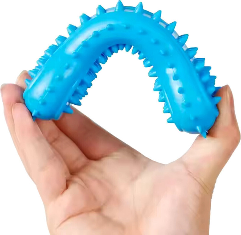 Petfun Soft Rubber Bone Dog Chew Toy – Durable, Non-Toxic Rubber Bone For Dog & Cat