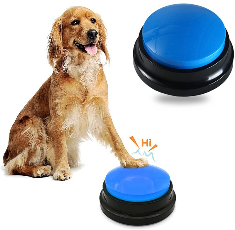SNOWIE SOFT Interactive Dog Buttons for Communication and Training Voice Recorder Toy Plastic Training Aid For Dog