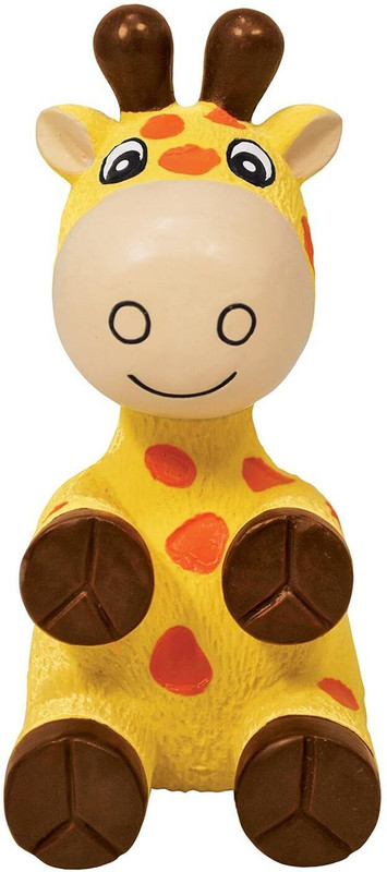 Petfun Kong Dog Toy, Kong Wiggy Cow, Large Rubber Squeaky Toy For Dog & Cat