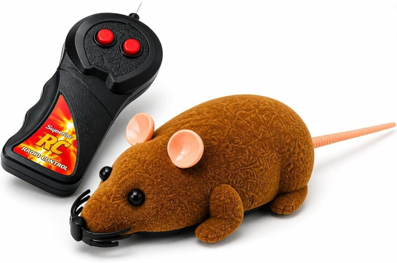 NRKTOO Plastic Tough Toy, Fetch Toy For Cat