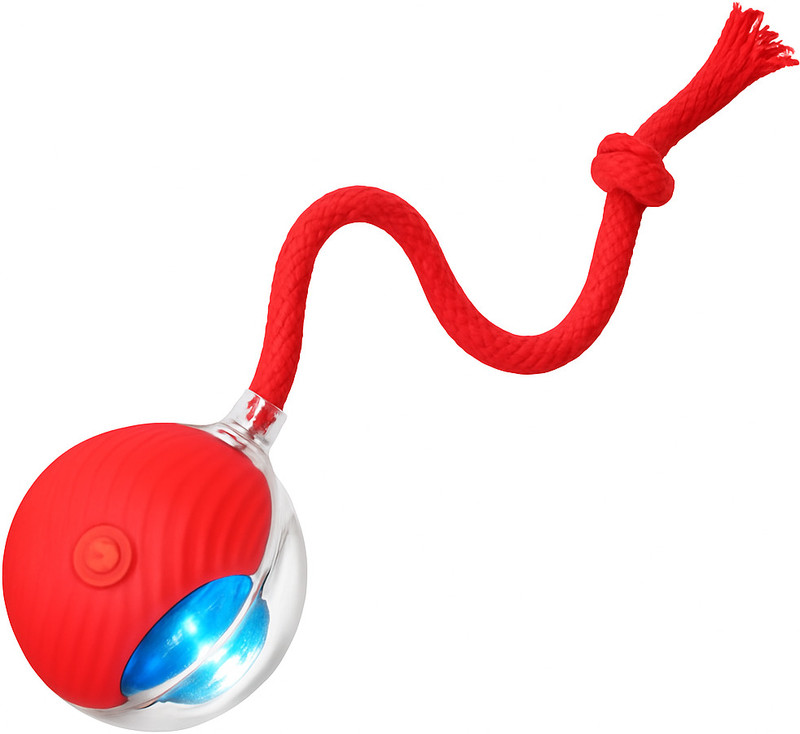 Calldrishe Interactive Cat Toy - Cat Toys for Indoor Cats Smart Chewie Viral Rolling Ball Silicone Ball For Cat