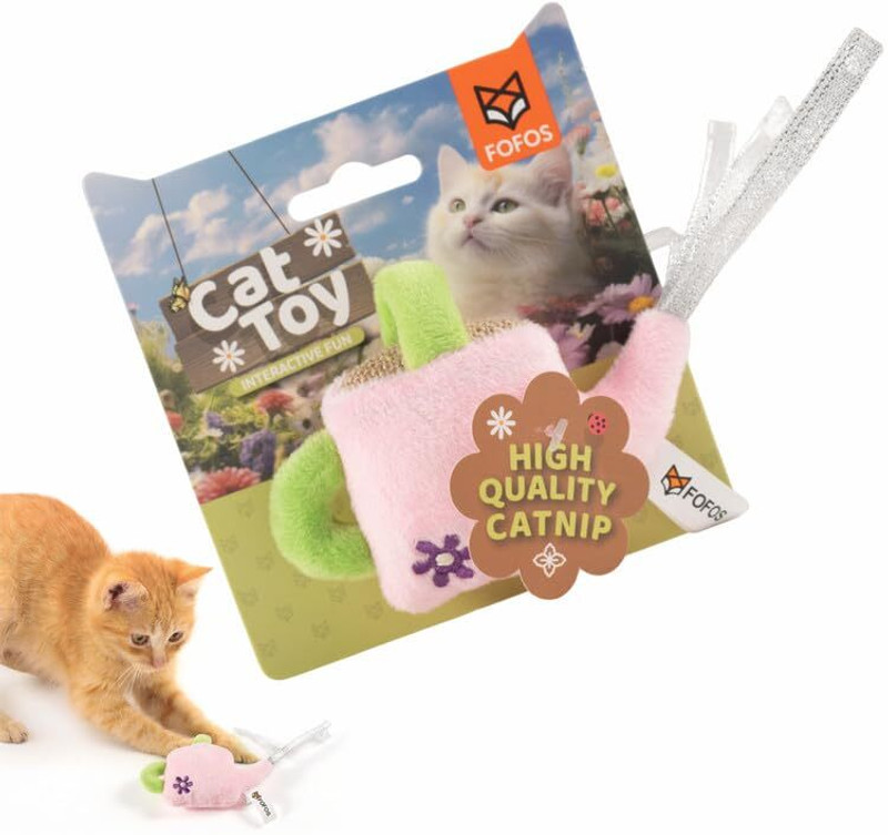 fofos FOFOS Watering Can Cat Toy Rubber Training Aid For Cat