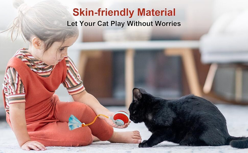 MORZI Rubber Soft Toy For Cat