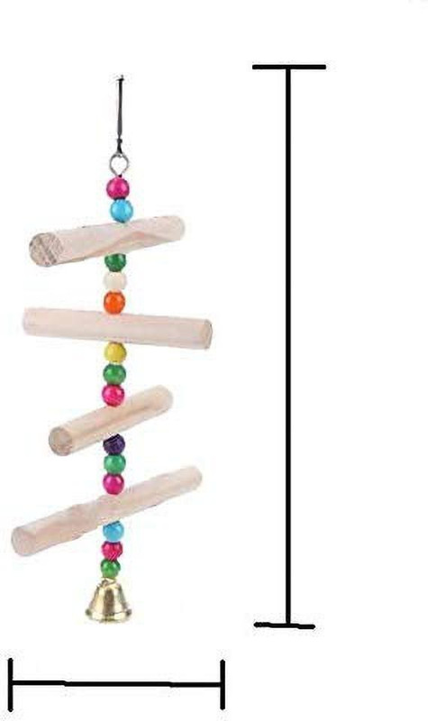 Sage Squaree Wooden Stick For Bird