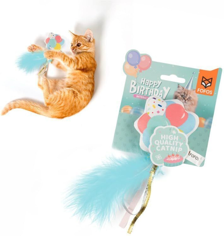 fofos Cat Toy Rubber Chew Toy For Cat