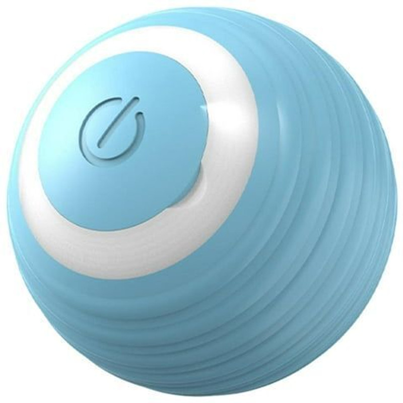 AMEEDARSHAN 360° Rotating with LED Lights Automatic Cat Teaser Ball for Kitten & Dogs Silicone Ball For Cat