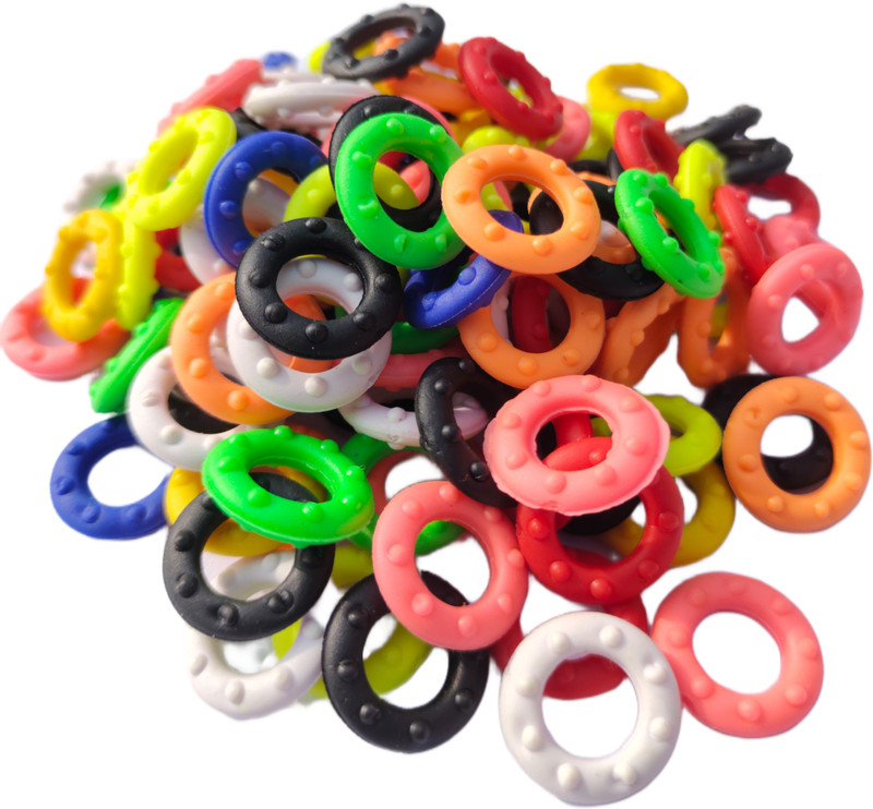 HITESH Pigeon multicolour plastic foot ring Plastic Perch For Bird