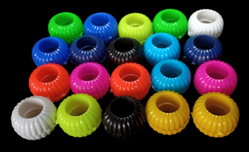 Deshraj Enterprises Pigeons Foot Sound Rings Pack Of 50 Plastic Training Aid For Bird
