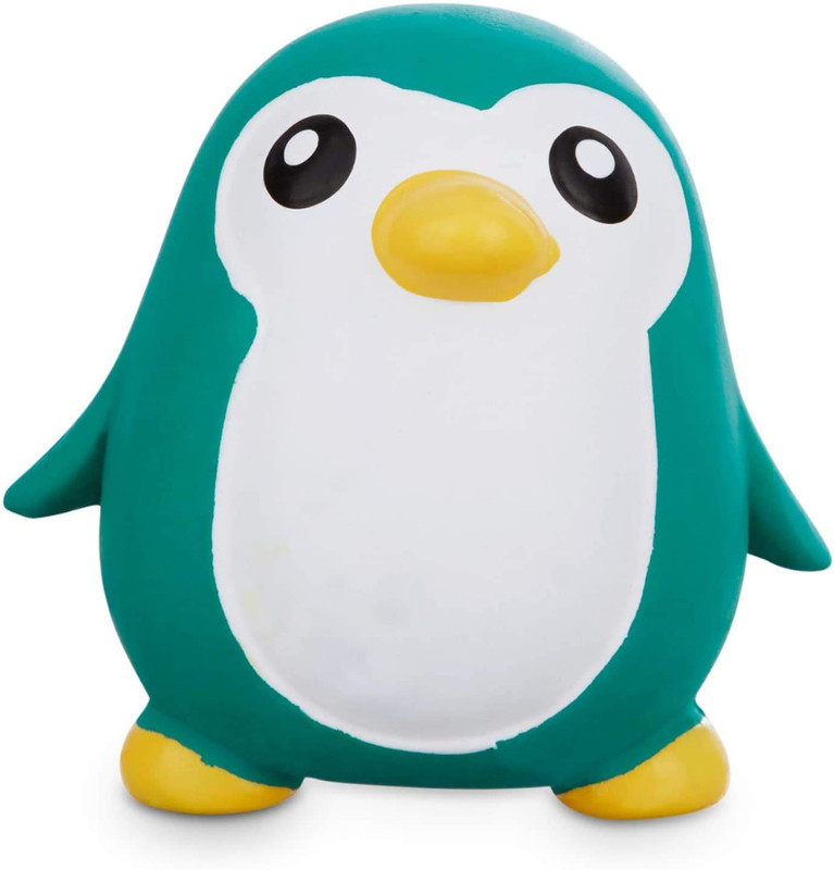 Petfun Penguin Latex Interactive Toy Pack Of 1 Rubber Squeaky Toy For Dog & Cat