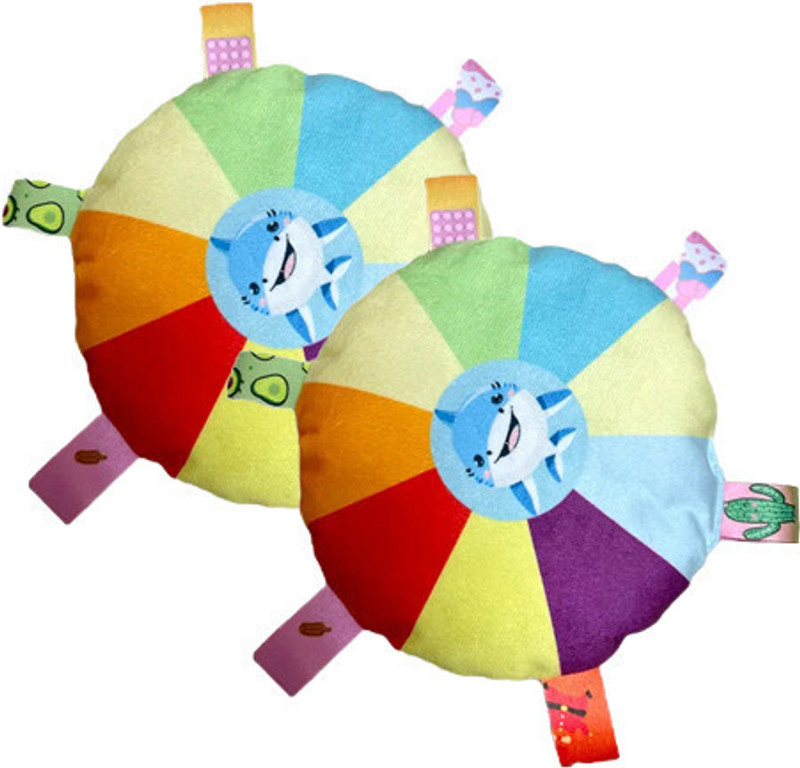 petgoof Dog Plush Flying Saucer Cotton Frisbee For Dog & Cat