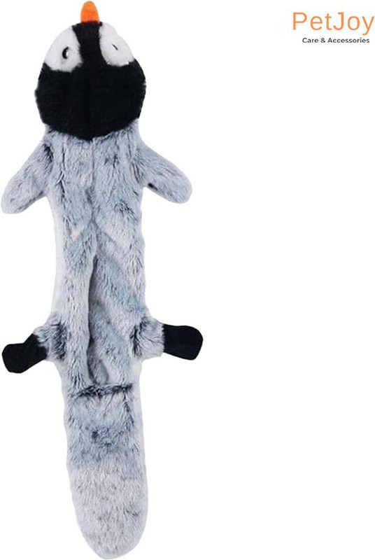 PetJoy Dog Toy, Penguin Shape Interactive Chew Toy for Dogs, Soft Stuffed Cotton Soft Toy, Plush Toy, Chew Toy, Squeaky Toy For Dog